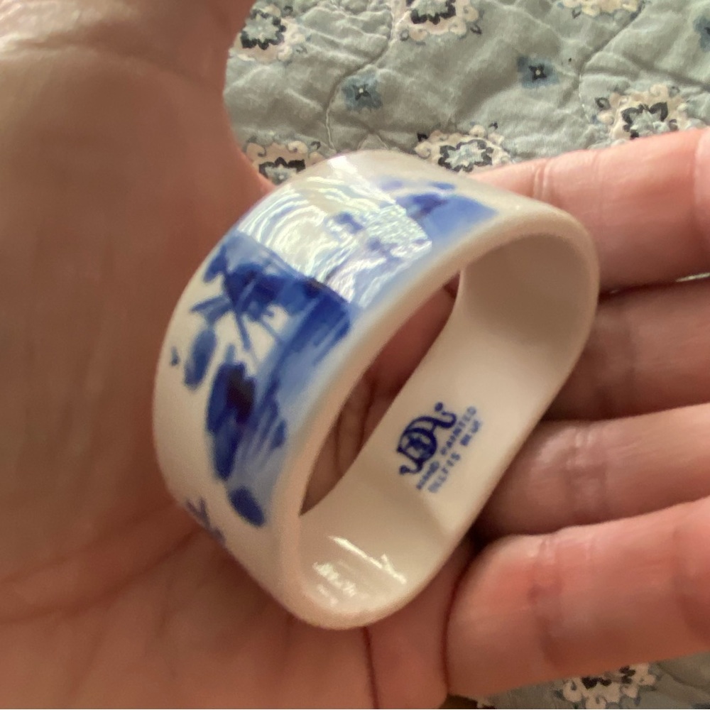 Delfts Blue Napkin Ring